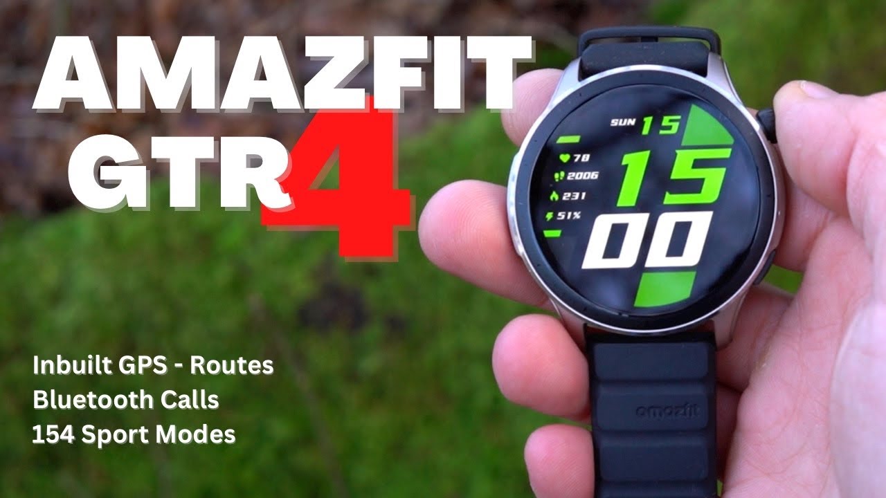 10 лучших функций AMAZFIT GTR4 — подробный обзор