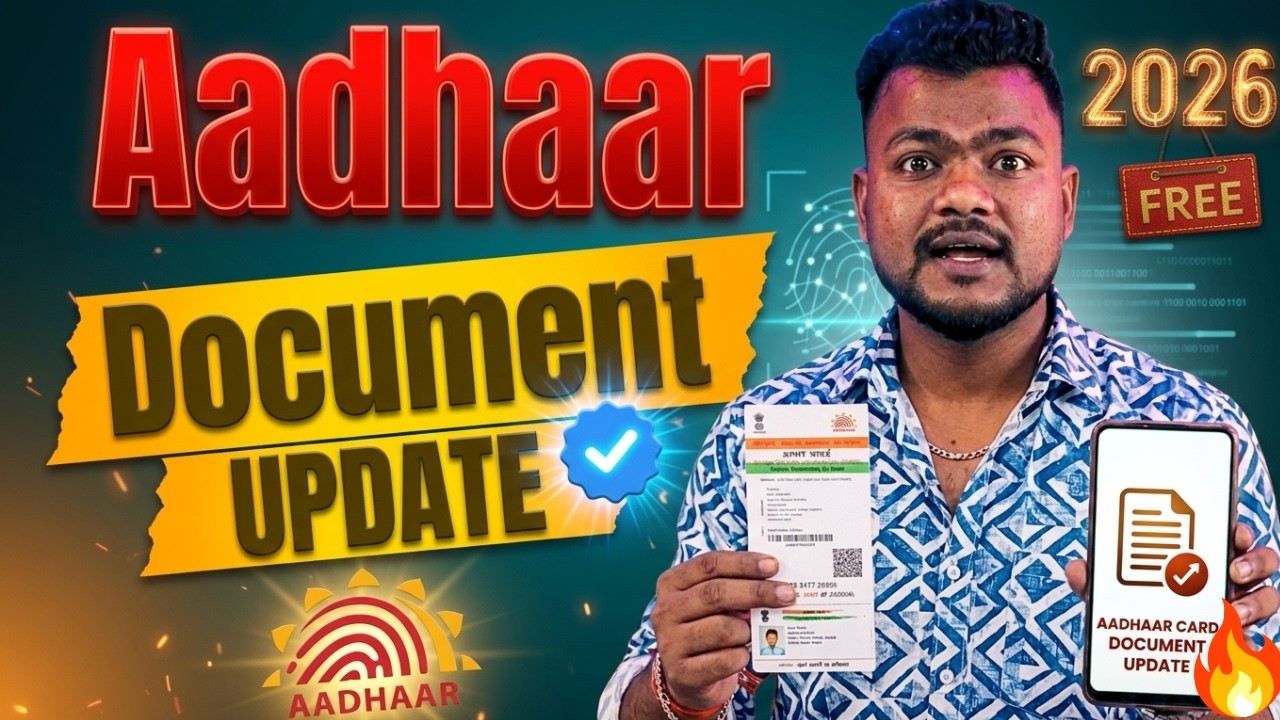 Aadhar Card Me Document Update Kaise Kare | how to upload documents in aadhar card online