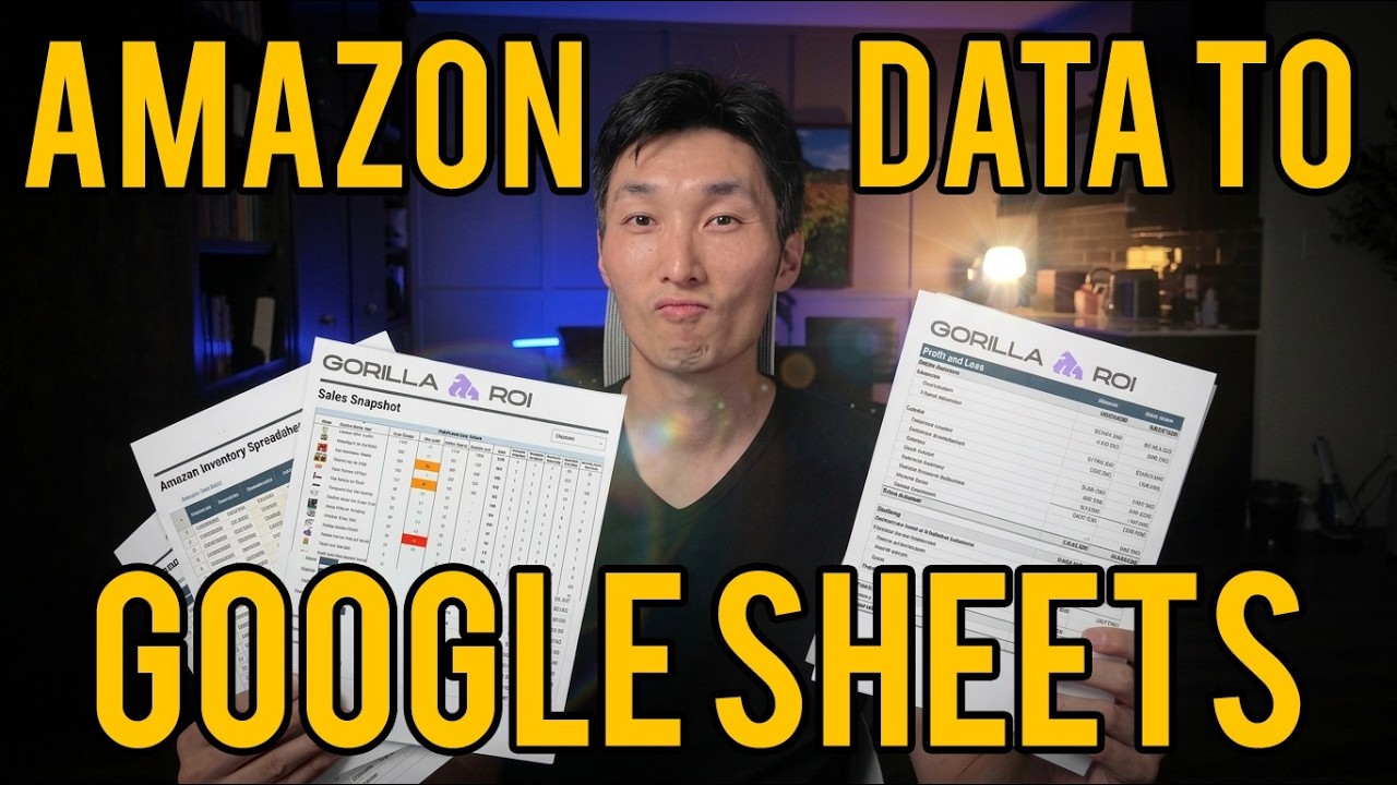 Get Amazon Seller Central Data in Google Sheets