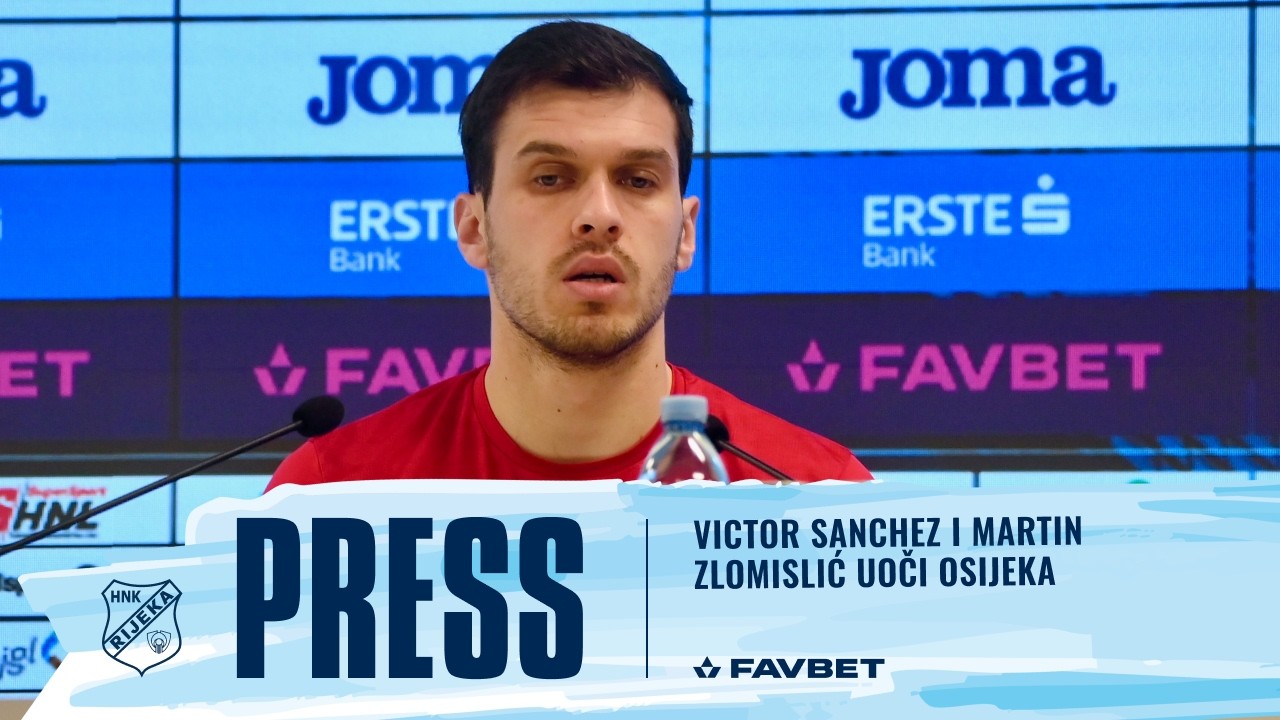 Victor Sanchez i Martin Zlomislić uoči Osijeka - 20. kolo (2025./26.)