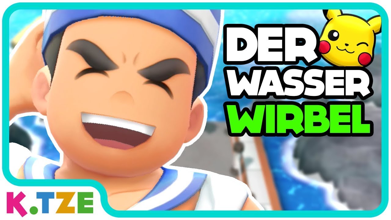 Wasser aufgewirbelt 😂😆 Pokemon: Let's Go, Pikachu! | Folge 60