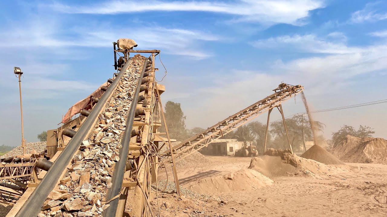 PLAYING with GIANT Rocks 🪨 ASMR Rocks Quarry CRUSHING Operations primary Jaw Crusher in action