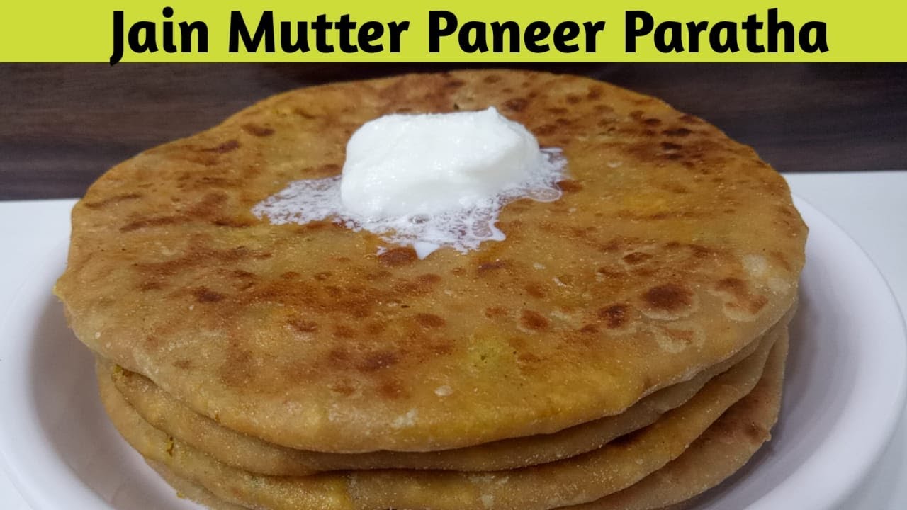 Paryushan Special Paneer Mutter Paratha | Jain Paneer Mutter Paratha |Paneer Paratha|My Jain Recipe