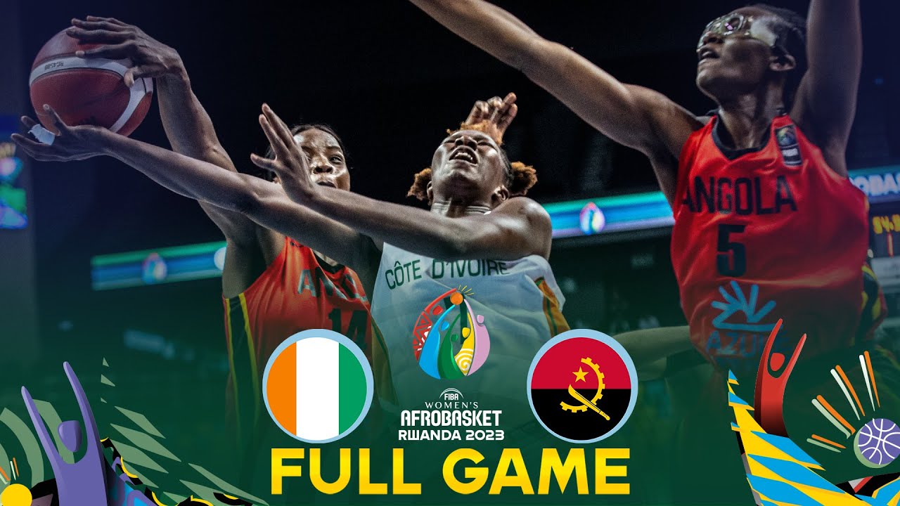 Cote d'Ivoire v Angola | Full Basketball Game | FIBA Women's AfroBasket 2023