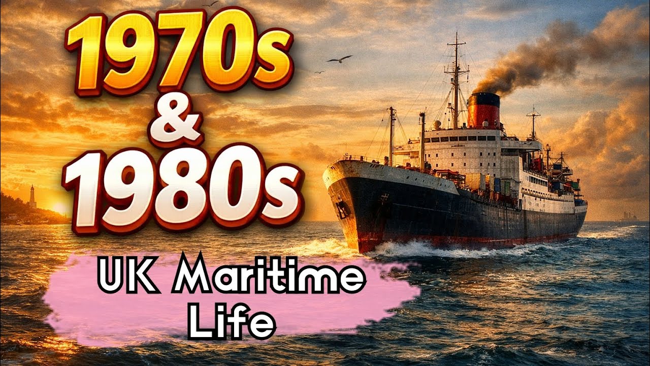 Britain’s Maritime Life 🇬🇧 | Sea Journeys & Trade in the 1970s–1980s