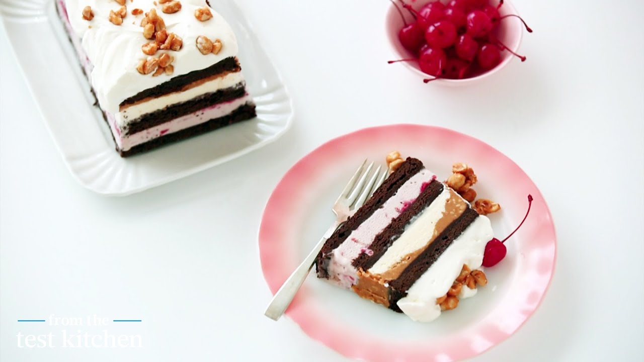 Brownie Sundae Ice Cream Cake - From the Test Kitchen