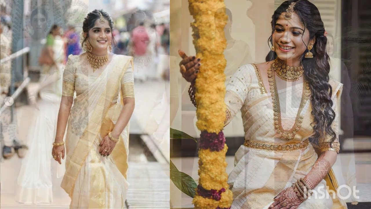 Welcome to Kerala | Exploring the Kasavu Saree: A Tradition of Love & Elegance #KasavuSaree #Kerala