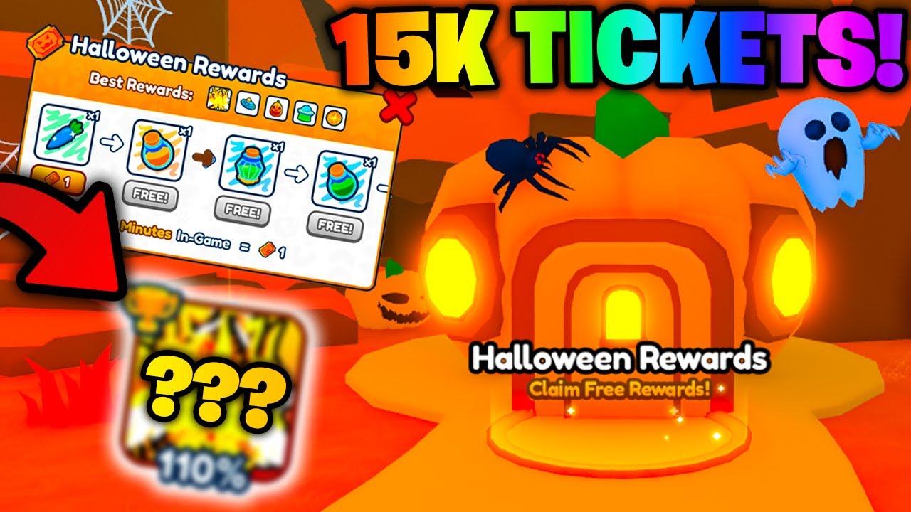 🎃 Я потратил 15 000 билетов на Хэллоуин и получил... в Rebirth Champions Ultimate (Roblox)