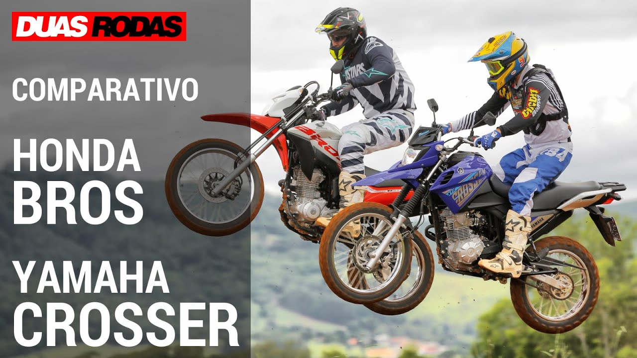 COMPARATIVO | YAMAHA CROSSER 150 x HONDA BROS 160
