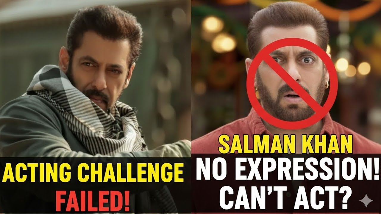 Salman Khan react acting 😐