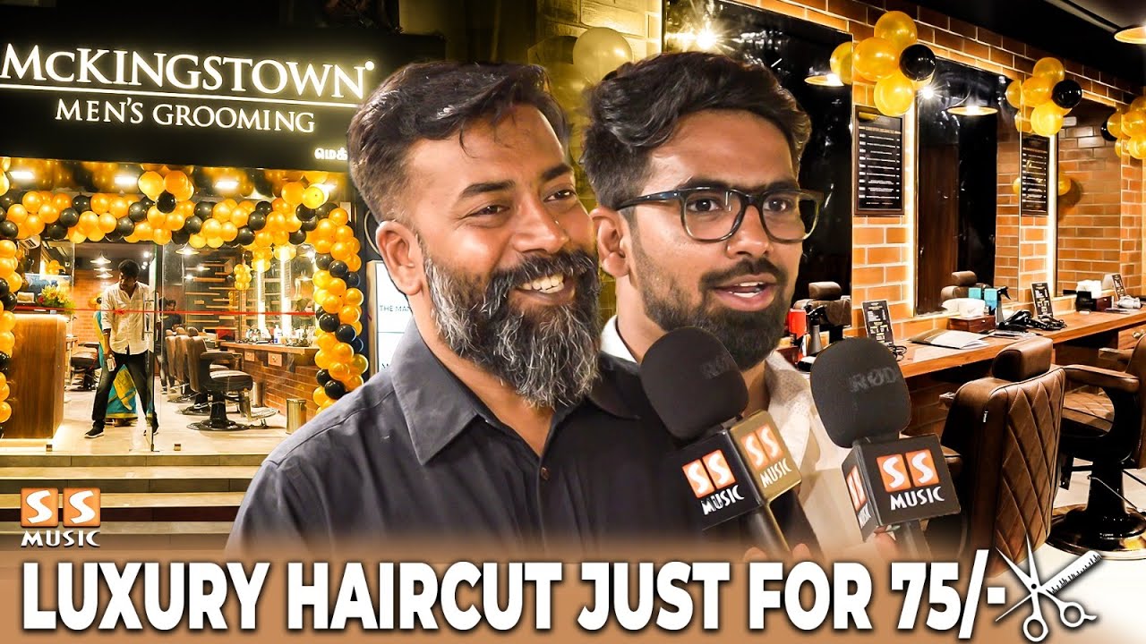 இந்த Rate-க்கு மத்த Brands பண்ண மாட்டாங்க., - McKingsTown Mens Grooming Opening Ceremony