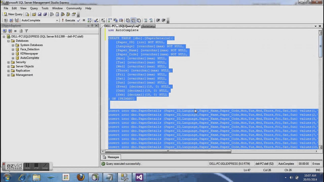 Autocomplete textbox in windows form application C# using database