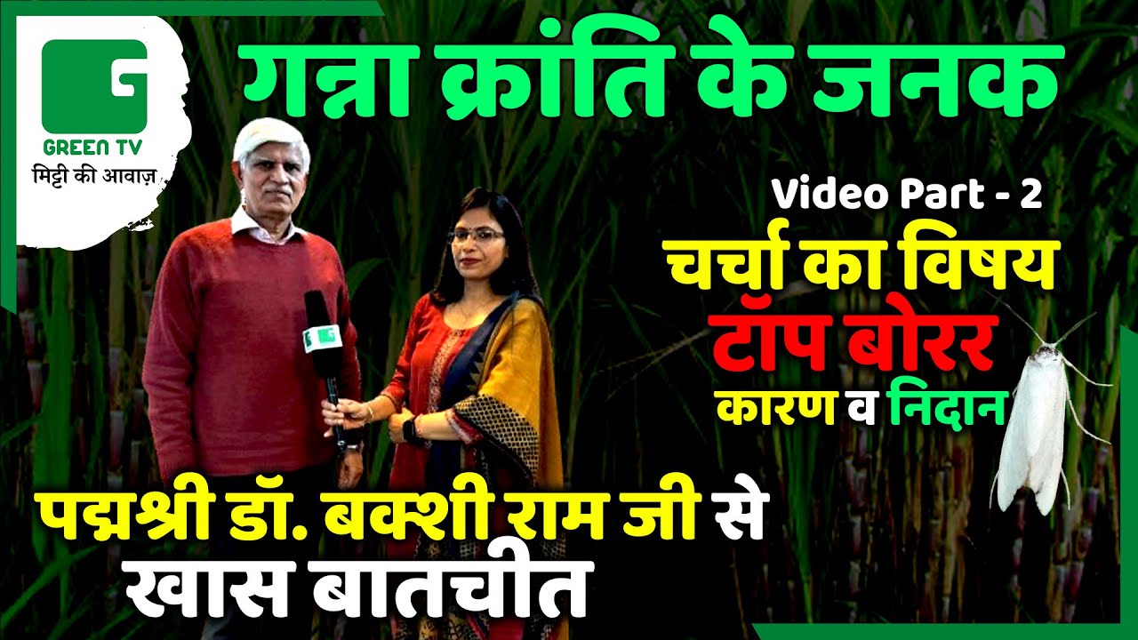 टॉप बोरर - कारण और निदान | गन्ना क्रांति के जनक पद्म श्री डॉ बक्शी राम जी से खास बातचीत (Part - 2)