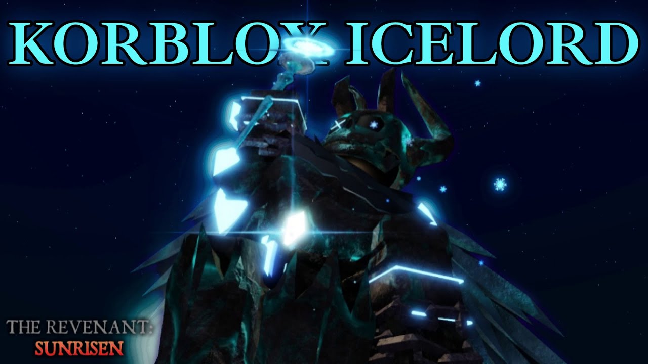 KORBLOX ICELORD - The Revenant Sunrisen