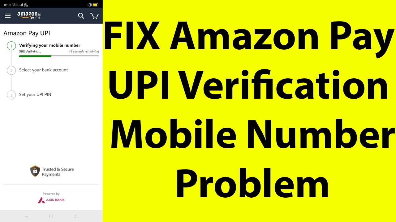 Fix Amazon UPI Verification Issue on Realme Phones