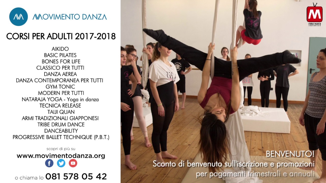 Promo Movimento Danza - Corsi per Adulti 2017/2018