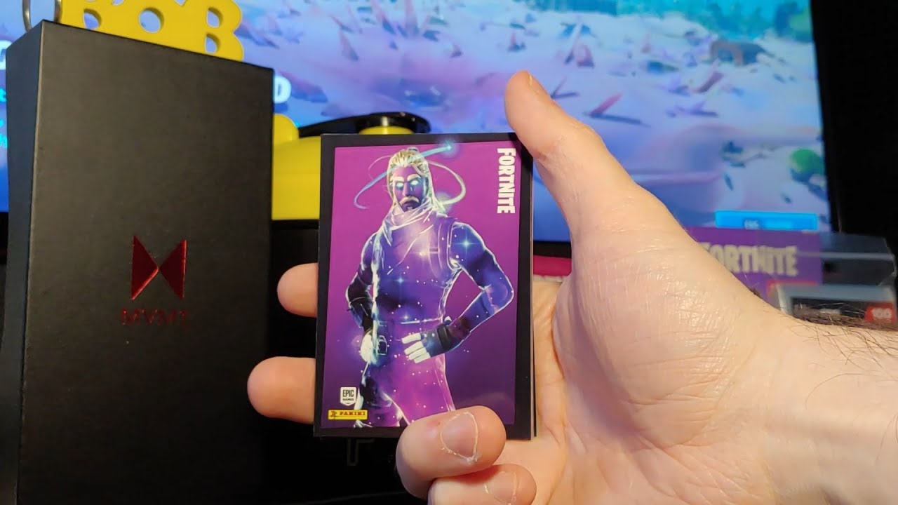 Epic Rarity GALAXY Skin 💜 | Fortnite Trading Cards Series 2 | Panini Fortnite Reloaded