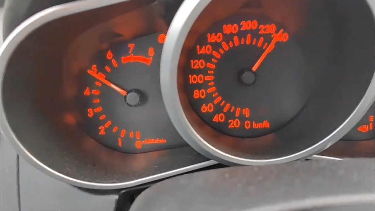 Mazda Cx7 2.3 Turbo 0 - 240 KM/H TopSpeed