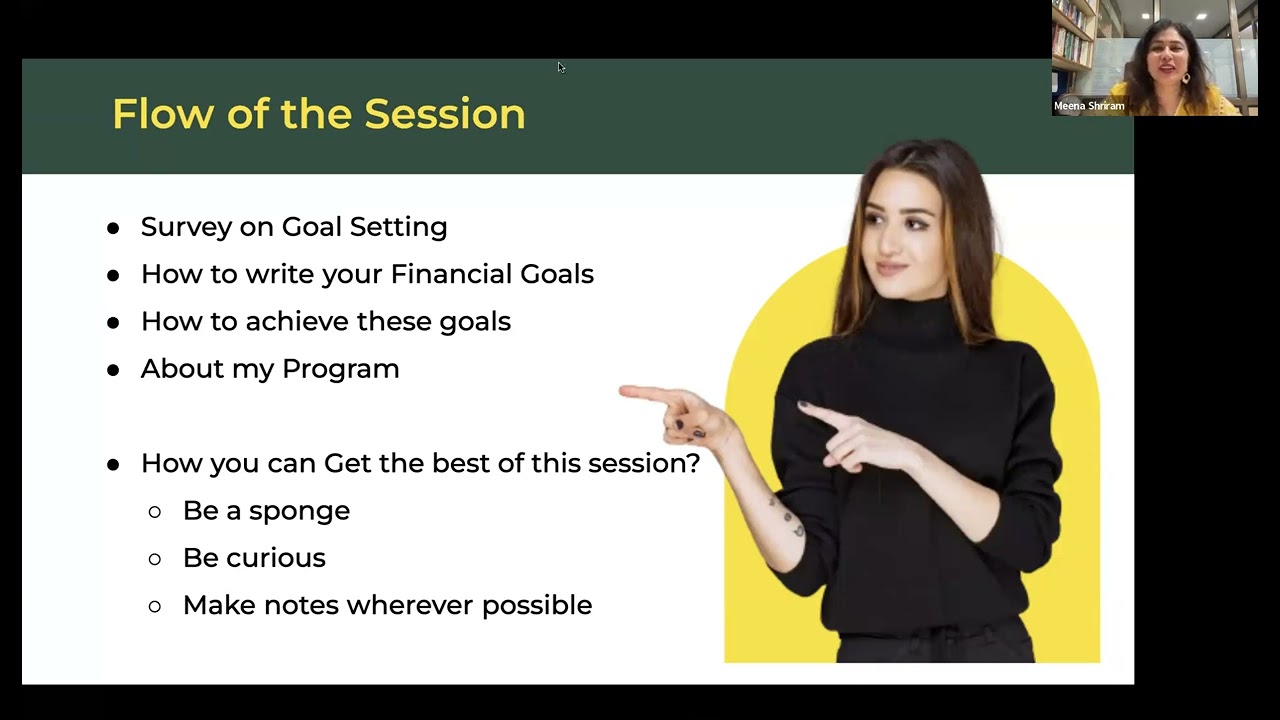 Money Matters: The Science of Goal Setting for Financial Success - Webinar