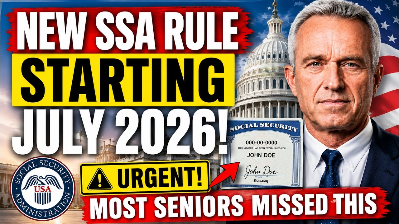 NEW SOCIAL SECURITY RULE STARTING JULY 2026 &mdash; MOST SENIORS MISSED THIS