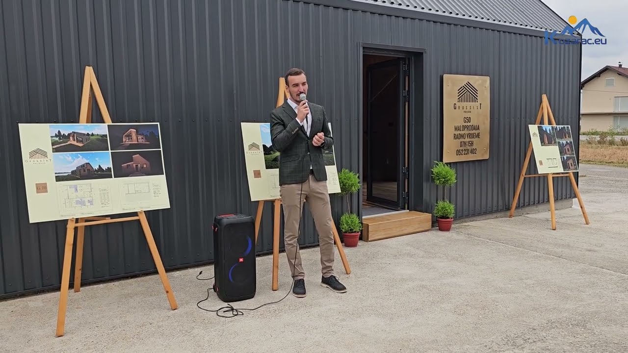 GROSSIST Kozaru&scaron;a. Izložba montažne kuće G50