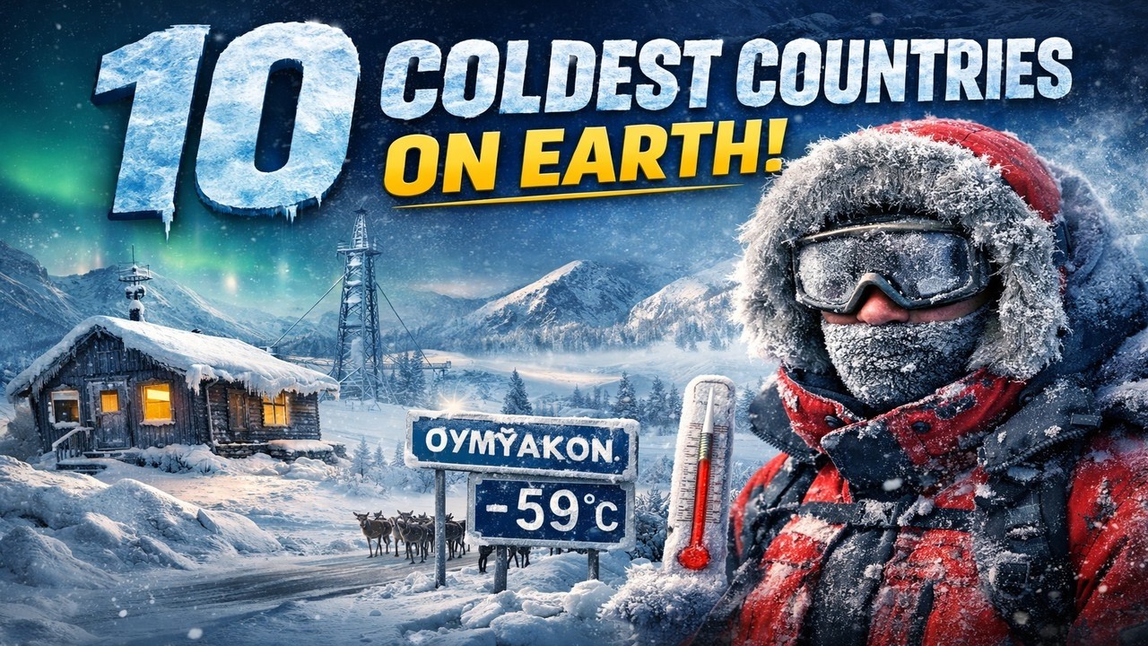 10 Coldest Countries on Earth: Where Winter is a Way of Life!