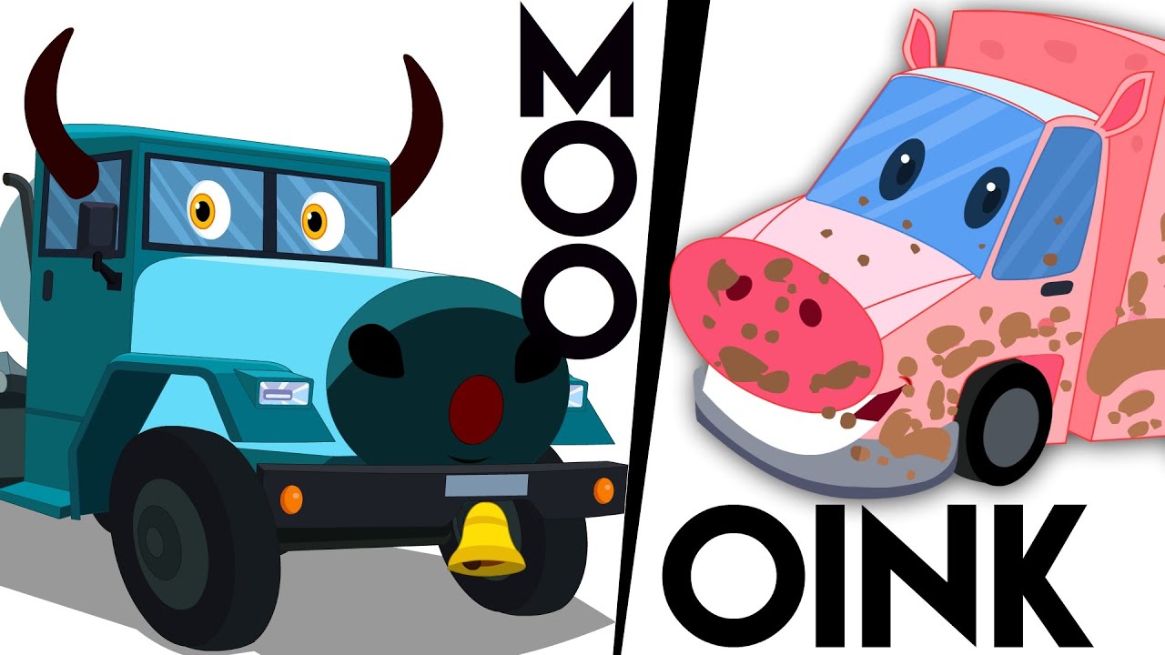 Animals Song | Learn Animals Sound | Kids Car Rhymes and Songs
