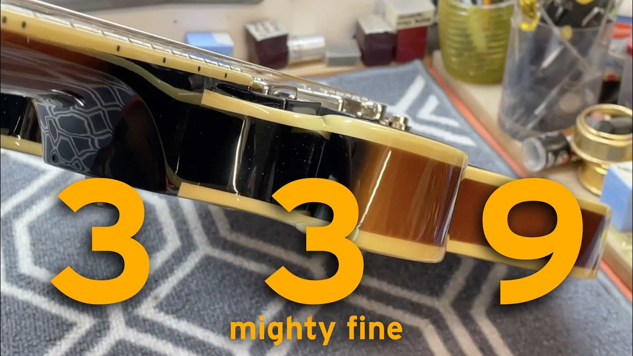 Epiphone new ES339 set up