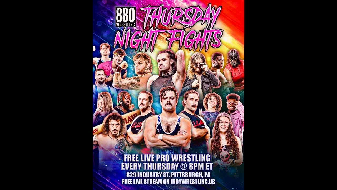 #ThursdayNightFights - 880 Wrestling - Road to Kings of the Cold