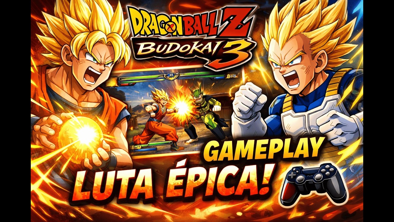 Jogando - Dragon Ball Z   Budokai 3 PS2