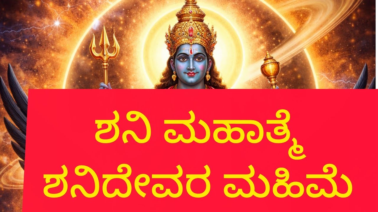 ಶನಿ ದೇವನ ಈ ಕಥೆ ಕೇಳಿದರೆ ಜೀವನದಲ್ಲಿ ಸಾಡೇಸಾತಿ ಕೆಟ್ಟ ಪ್ರಭಾವ ಇರೋದಿಲ್ಲ 🙏THE STORY OF GOD SHANI DEVA #shani 