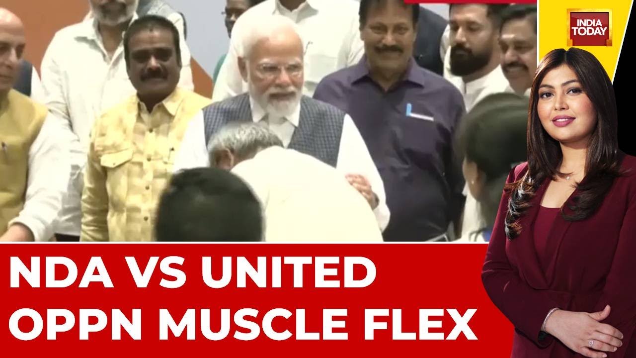 BJP & 37 Allies Huddle In Delhi; PM Modi Attends Big Mega NDA Meet | Watch this Ground Report