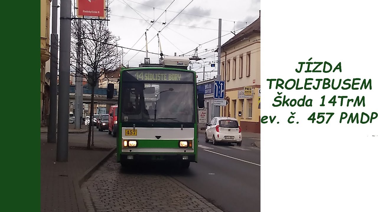 Jízda posledním 14Tr v Plzni | Ride in last trolleybus 14Tr in Pilsen