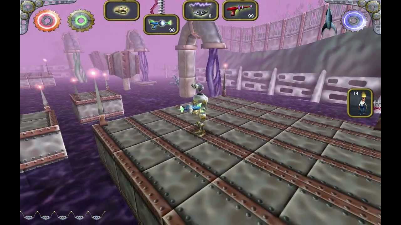 Otto Matic Level Two - Planet Snoth: Area J-3110