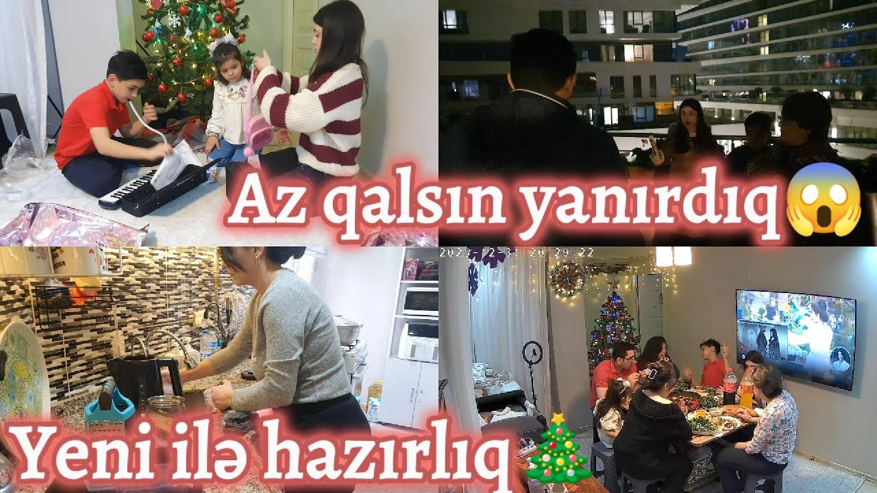 2026 şokla girdik😱Yeni ile hazırlanaq🎄#vlog 64