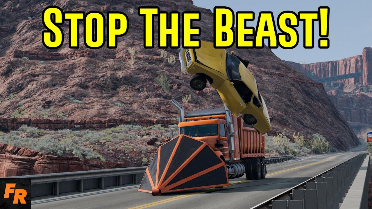 Stop The Beast! - The T-series Of Terror - BeamNG Drive
