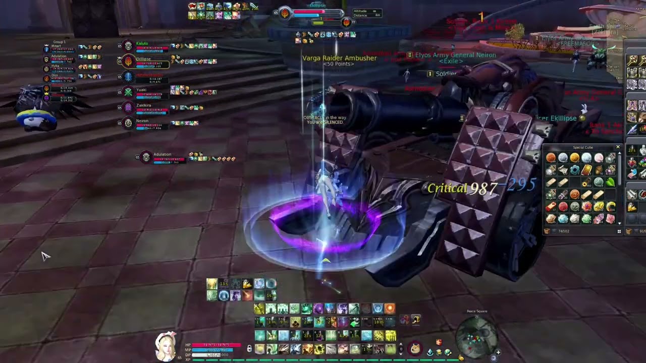 [Aion] Kamar Battlefield PVP Ep. 3 - Absolute CAOS - Cleric Heal