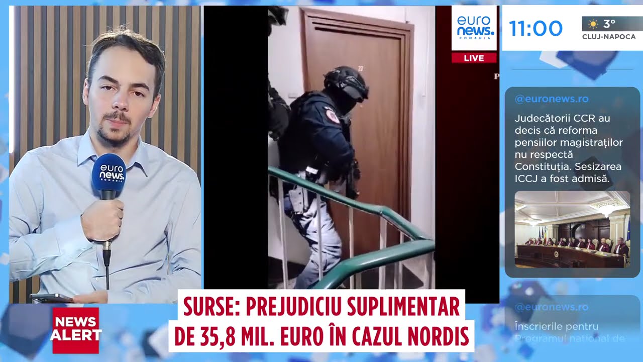 Surse judiciare: Ancheta în cazul Nordis a fost extinsă. Prejudiciu de 75 de milioane de euro
