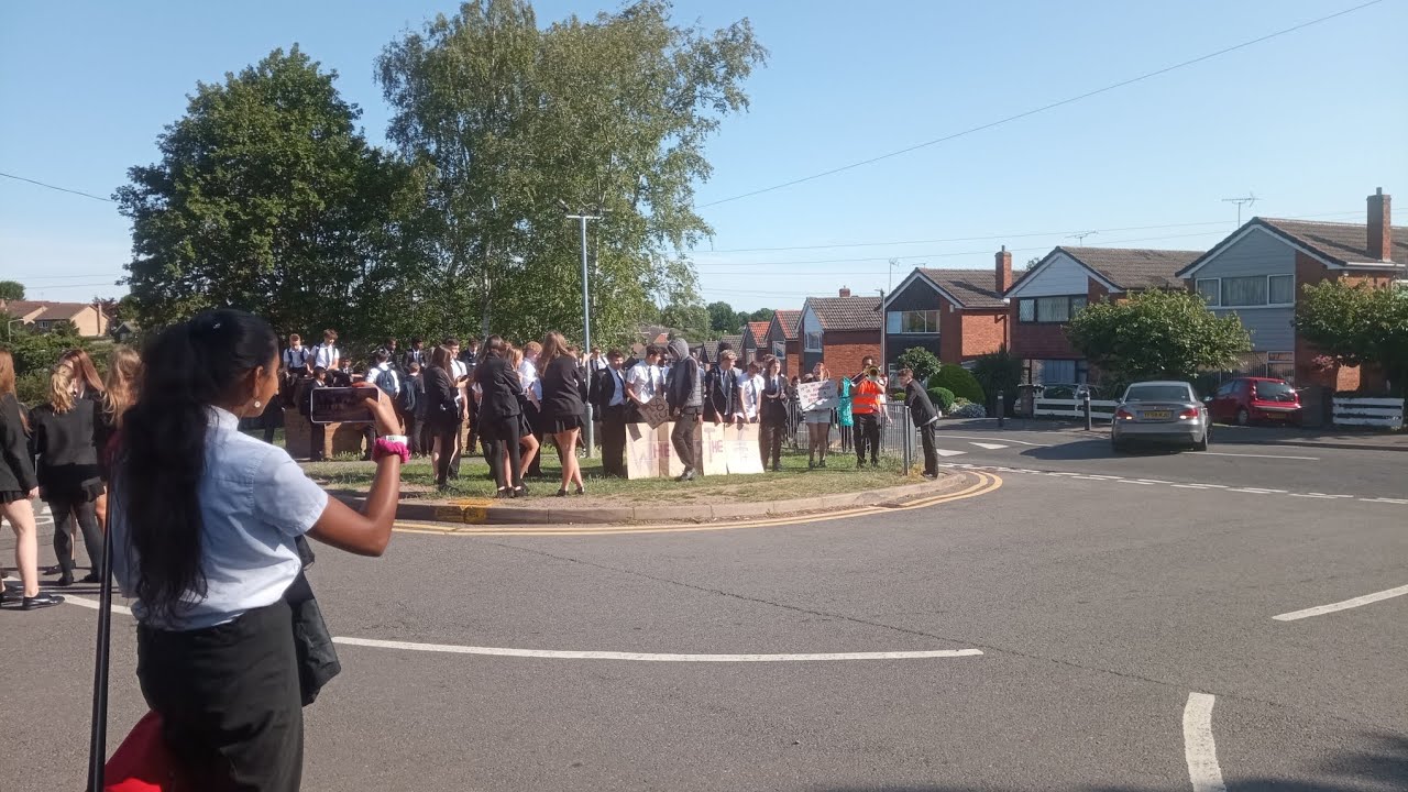 Bilton School Teacher's Strike, Rugby, 7th July.