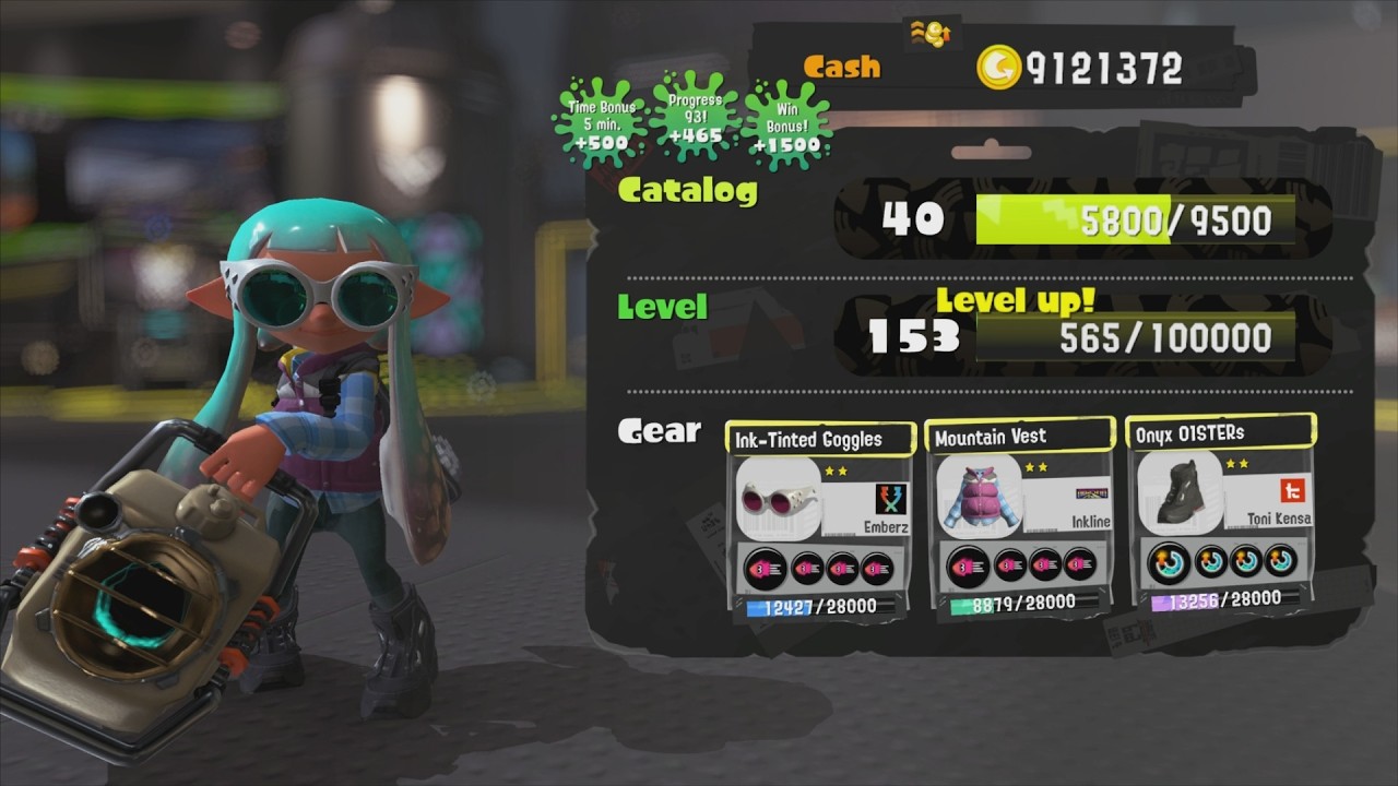 Splatoon 3 - Splat Zones - Reaching Level 153