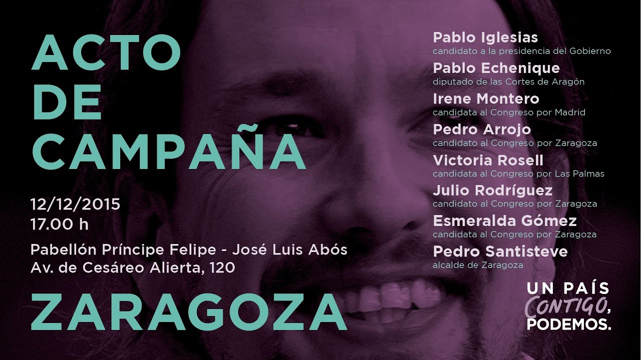 Un País Contigo en Zaragoza