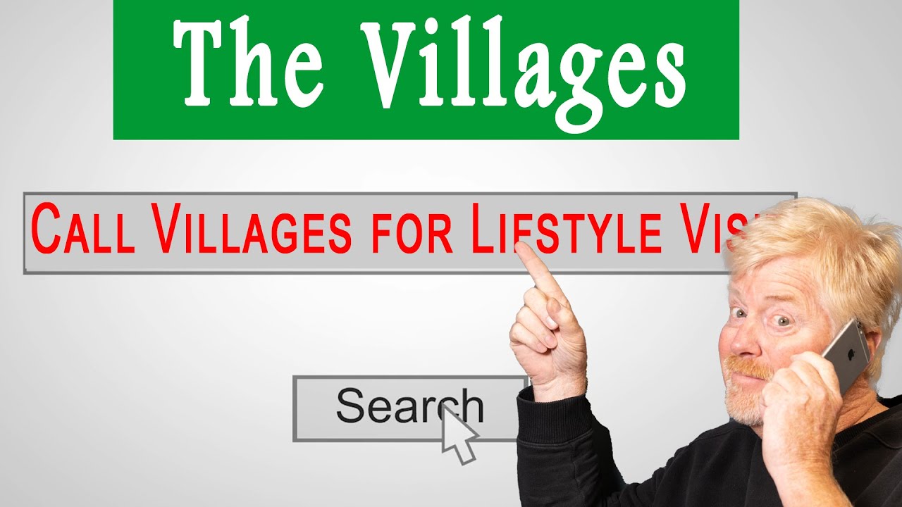 I recorded my call to The Villages Florida Retirement 55+ Community for a  Lifestyle Visit.