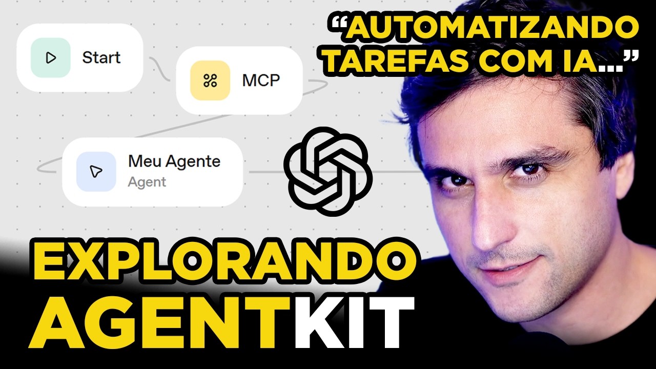 Testei o NOVO AgentKit da OpenAI e criei meu próprio agente de IA