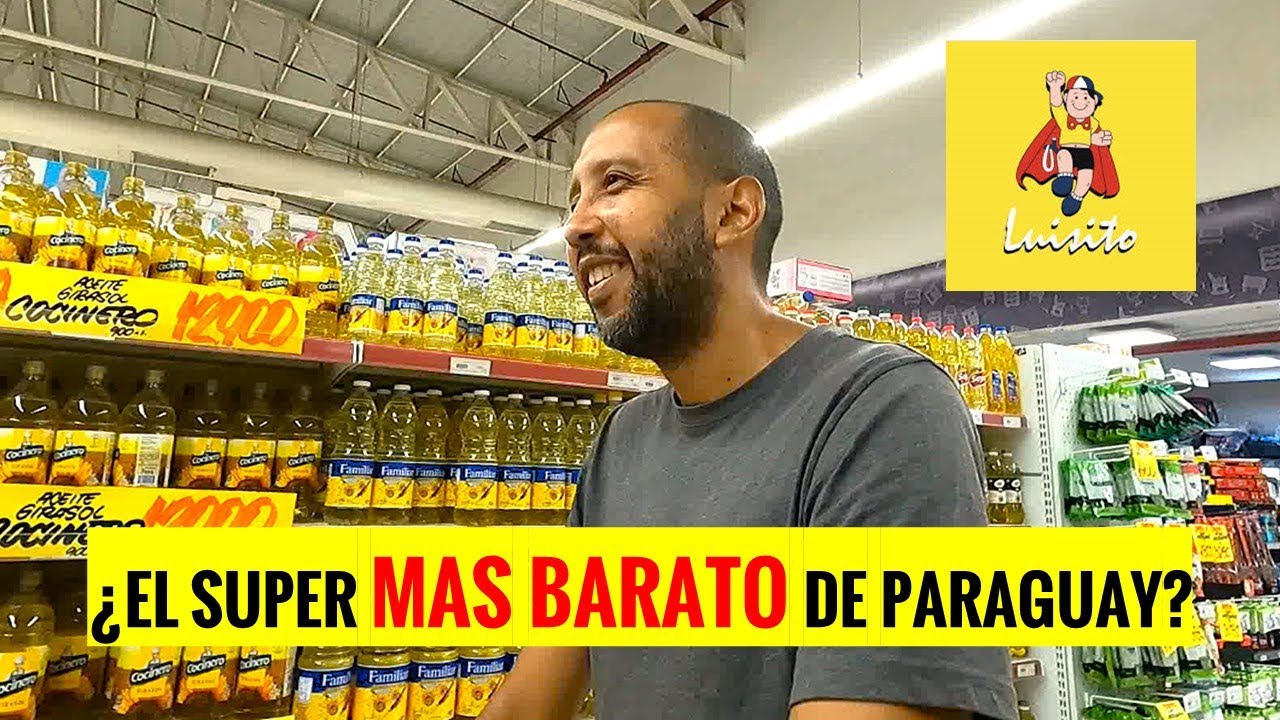 Nuestra PRIMERA VEZ en el SUPERMERCADO LUISITO DE PARAGUAY! 😱🛒 ¡Sorprendidos!