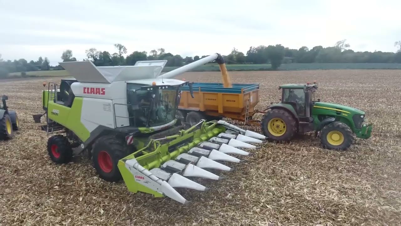 NEW TRION 650 VS CX8.70 | MAÏS GRAIN 2022