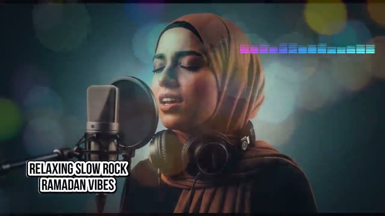 Relaxing Slowrock Ramadan Vibes | Soft Female Vocal Slow Rock Night Music