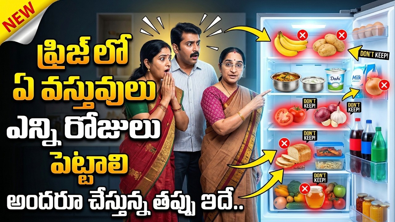 Don’t Keep These Foods Too Long in the Fridge! | Ramaa Raavi Important Kitchen Advice