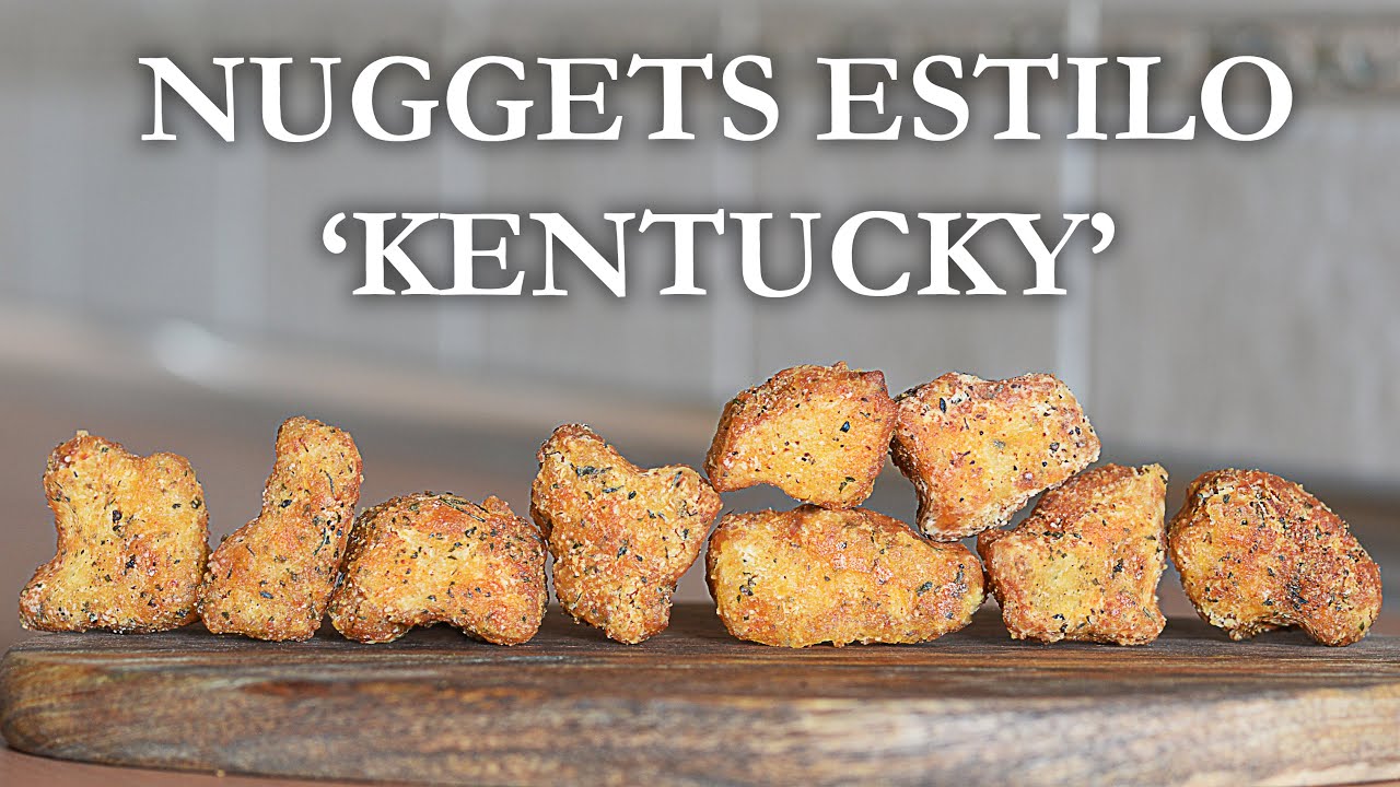 Nuggets Veganos Estilo Pollo 'Kentucky' Fáciles de Tofu | Sabor AUTÉNTICO Sin Gluten (ASMR)