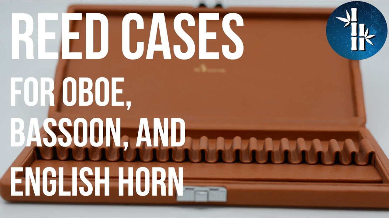 Reed Cases for Oboe, Bassoon, and English Horn (Premium Synthetic Leather)