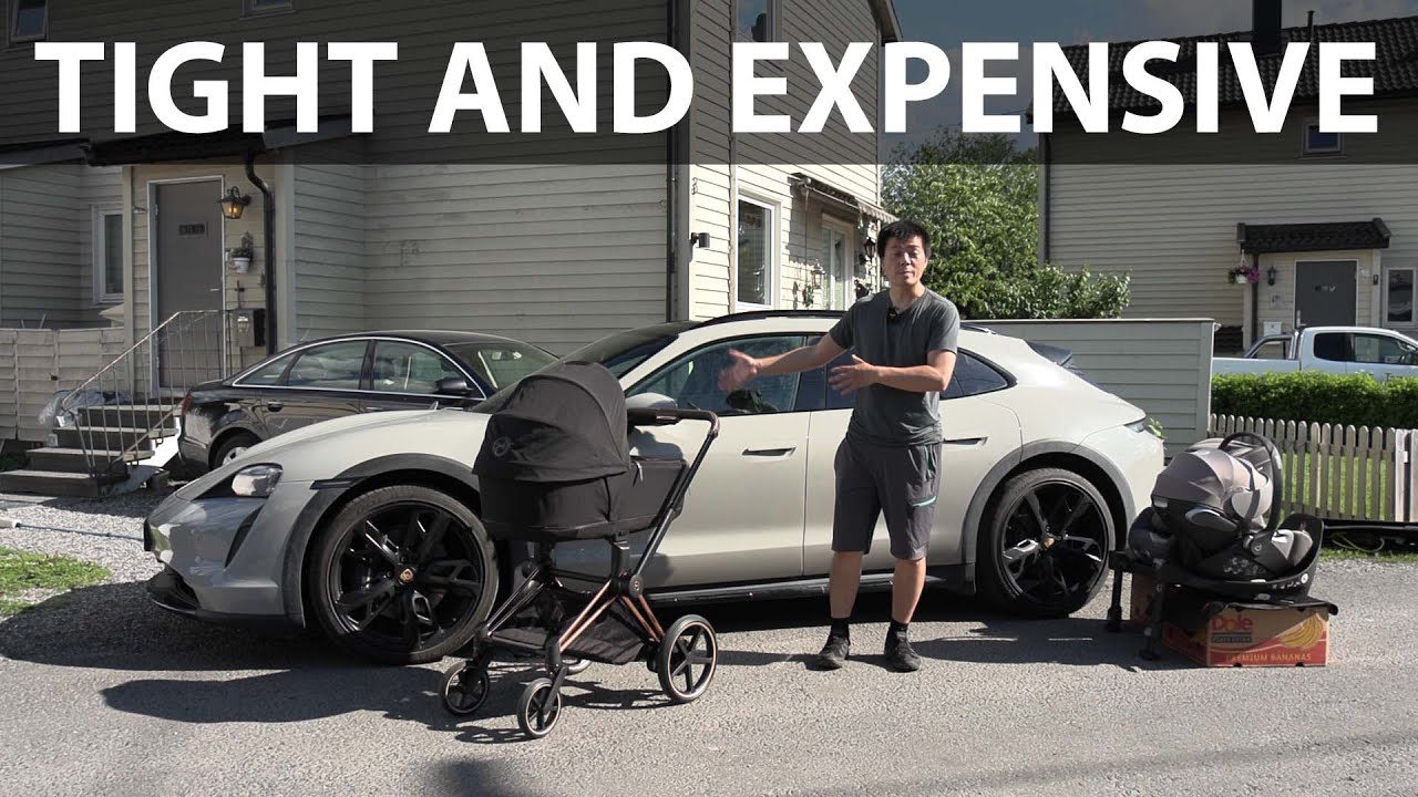 Porsche Taycan Cross Turismo car seat and stroller test